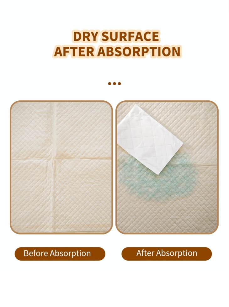 Eco-friendly Disposable Bamboo Dog Pee Pad