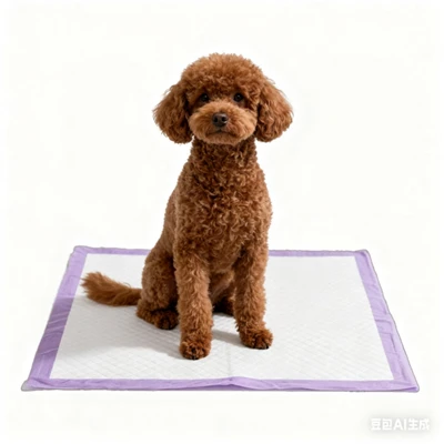 使い捨てラベンダーエッセンシャルオイル犬用おしっこパッド